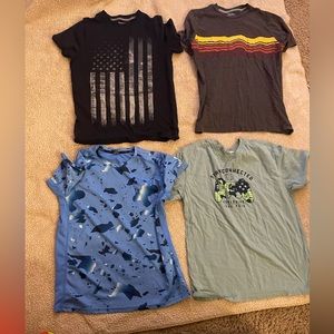 4 size 18 boys shirts